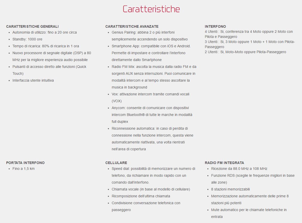 Tour Cellularline interfono Interphone bluetooth confezione singola