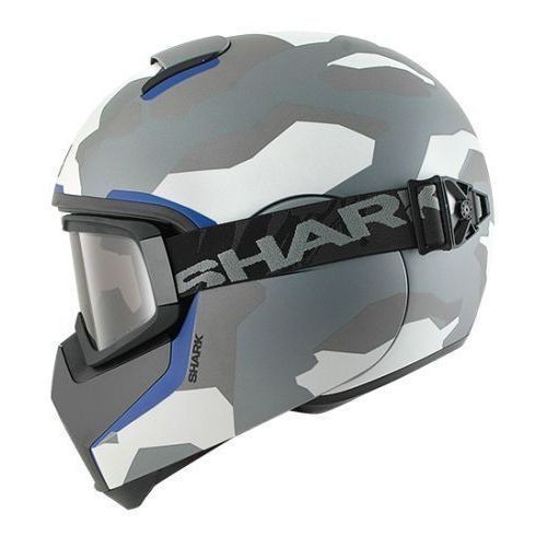 Shark Vancore 2 casco integrale nero opaco moto con maschera