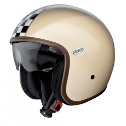 Casco casque jet Premier Vintage Ck beige crema