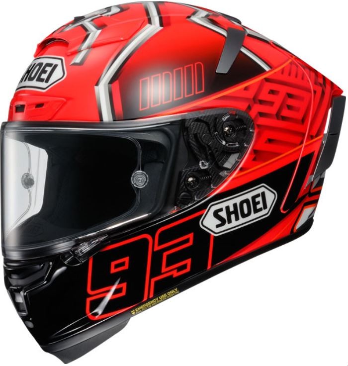 Casco Integrale Shoei X15 Rosso ANT MARQUEZ 93 Casco Moto Visiera  Antiappannante Casco Moto Motocross Uomo Equitazione Moto Racing NON  ORIGINALE Casco Da 162,55 €