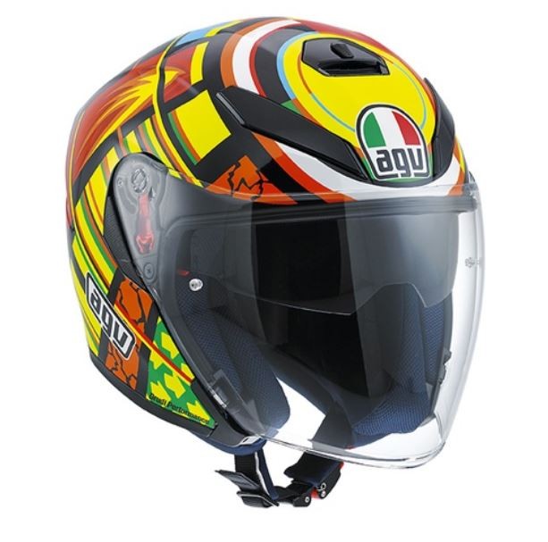 Agv casco jet K5 Replica Valentino Rossi Elements helmet casque