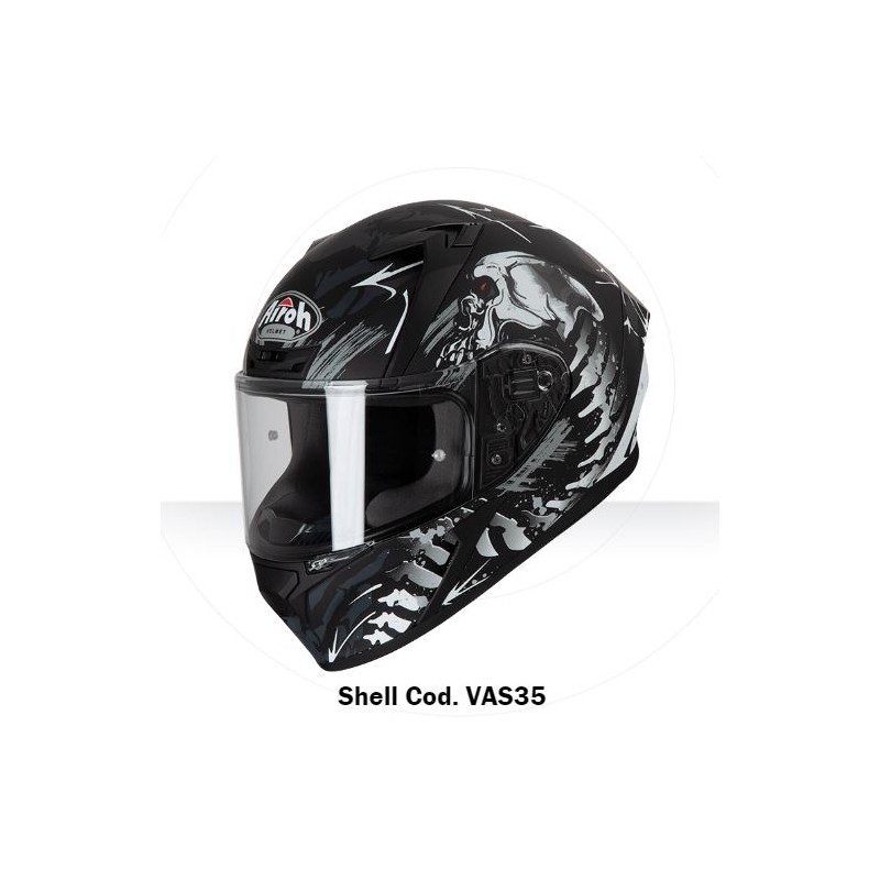 Casco Airoh Valor Shell integrale helmet grafica